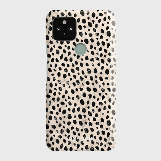 Google Pixel 5 XL  Cover - Bold Dots Series - Matte Finish - Snap On Hard Case with LifeTime Colors Guarantee