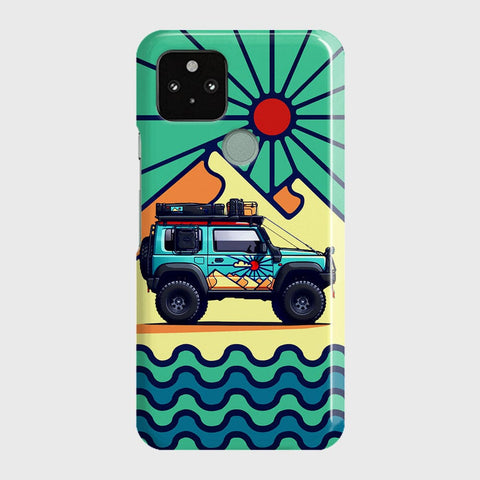 Google Pixel 5 XL  Cover - Adventure Series - Matte Finish - Snap On Hard Case with LifeTime Colors Guarantee