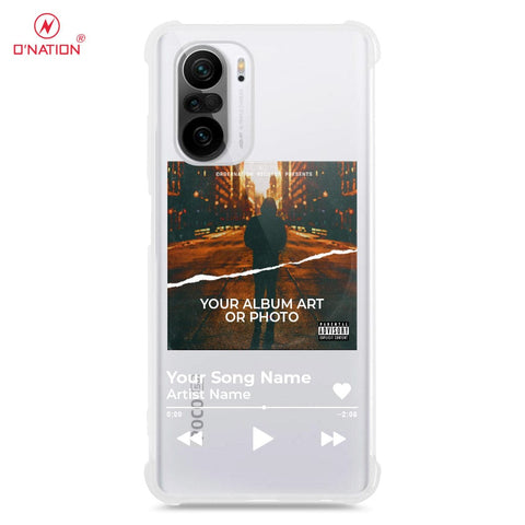 Xiaomi Poco F3 Cover - Personalised Album Art Series - 4 Designs - Clear Phone Case - Soft Silicon Borders