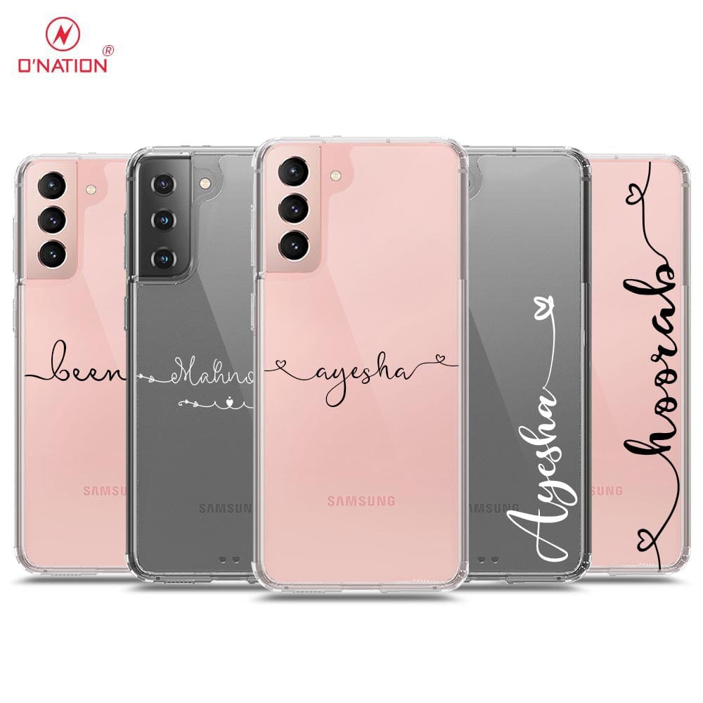 Samsung Galaxy S21 5G Cover Personalised Name Series Designs