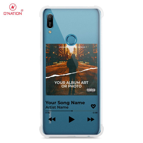 Huawei Y6 2019 / Y6 Prime 2019 Cover - Personalised Album Art Series - 4 Designs - Clear Phone Case - Soft Silicon Borders
