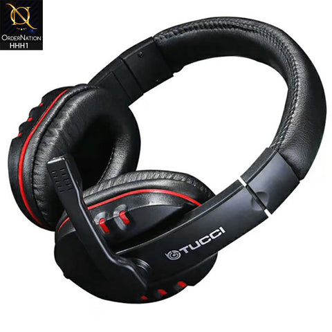 Tucci 40mm USB On-Ear Wired Headphones (TC-Q3) ( Not Wireless/Bluetooth )