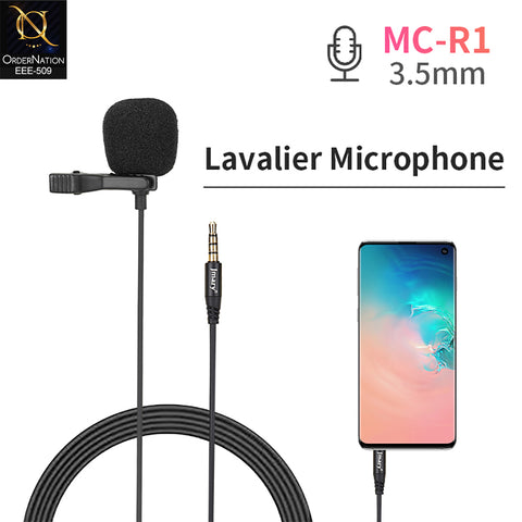 Jmary MC-R1 Lavalier Microphone for 3.5mm Jack