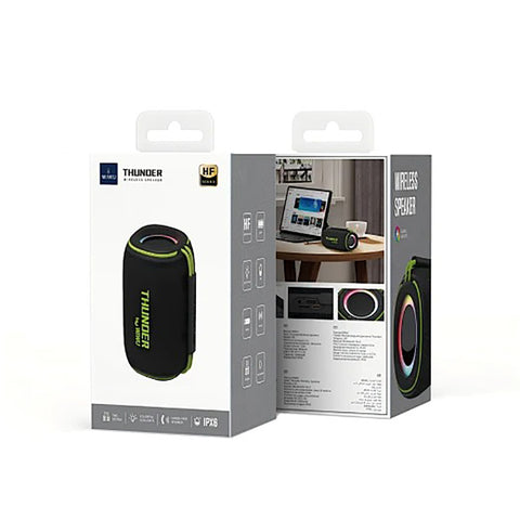 WIWU H5 THUNDER WIRELESS SPEAKER - BLACK