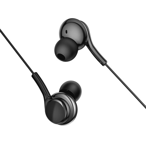 WiWU EB-310 3.5mm Audio Jack Stereo Earbuds - Black