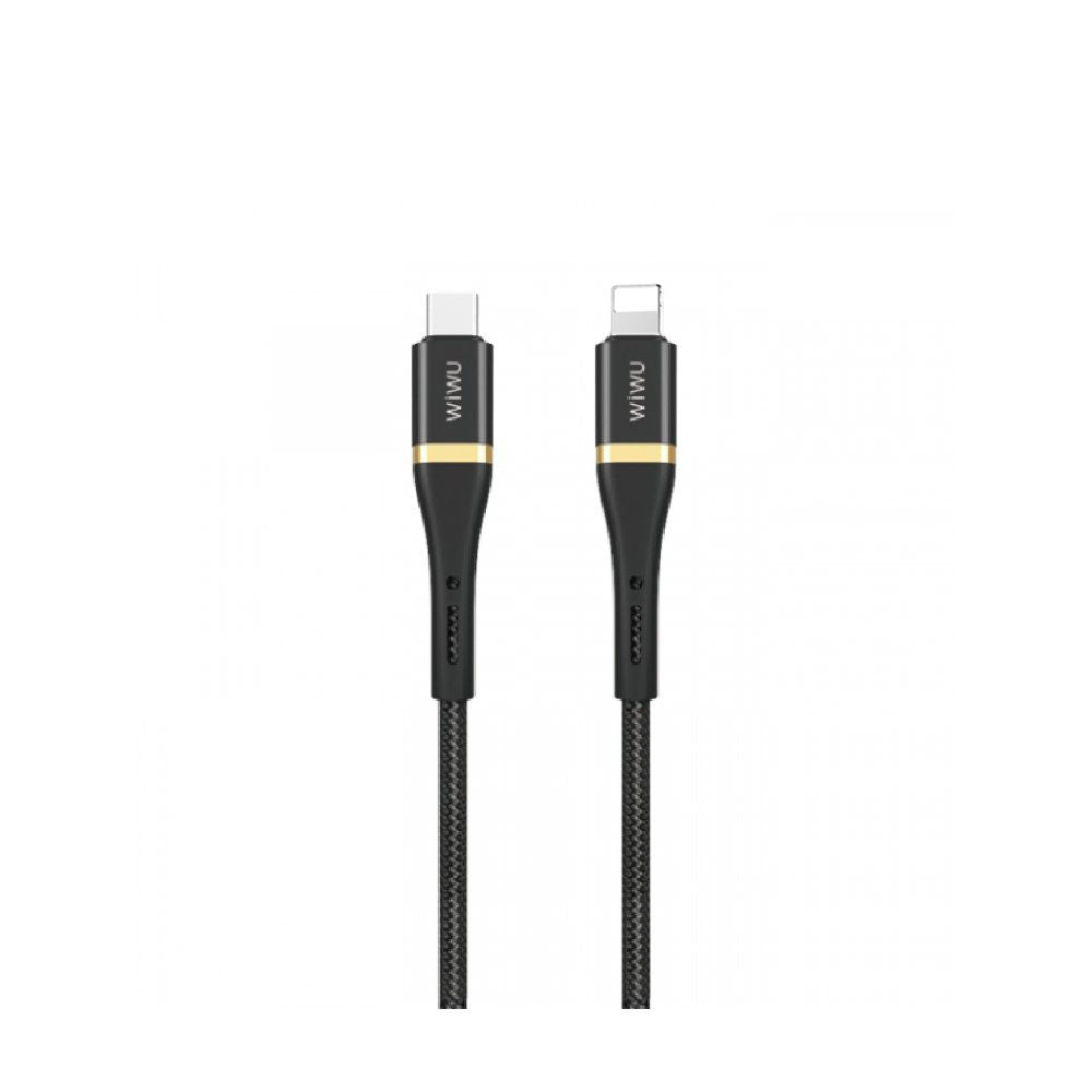 Wiwu Wi-C010 20W Type-C To Lightning ELITE Data Cable - Black