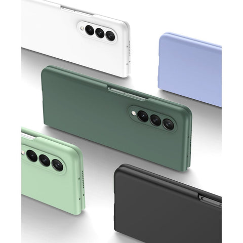 Samsung Galaxy Z Fold 5 5G Cover - Light Blue - GKK Liquid Silicone Soft Skin Protective Hard Shell Case
