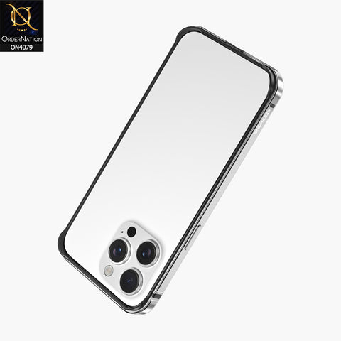 iPhone 15 Pro Max Cover - Black - New Premium Crown Series Open Back Case