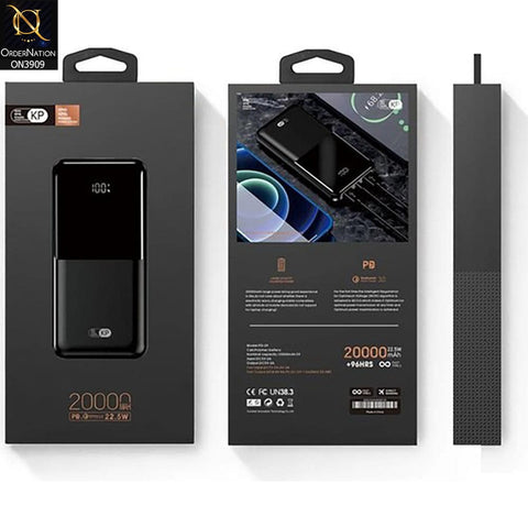Black - King Power Kp Power Pd-17 Powerbank 10.000 mah