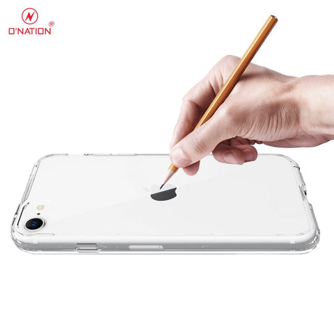 iPhone 8 / 7 Cover  - ONation Crystal Series - Premium Quality Clear Case No Yellowing Back With Smart Shockproof Cushions