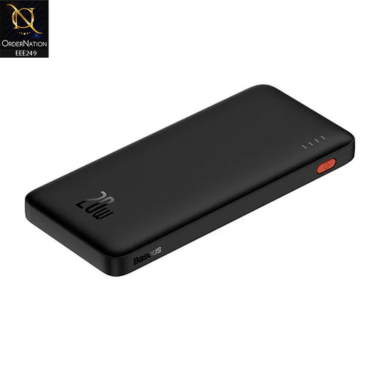 Baseus Portable Charger, 20W PD QC Power Bank Fast Charging, 10000mAh Slim Battery Pack Charger Portable