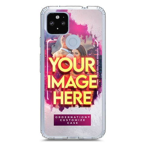 Google Pixel 4a 5G Cover - Customized Case Series - Upload Your Photo - Multiple Case Types Available