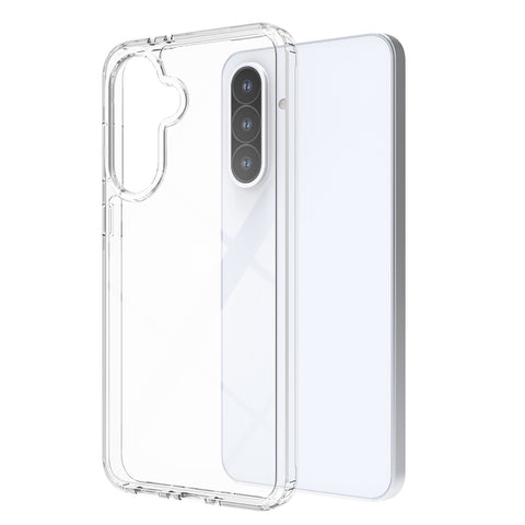 Samsung Galaxy A36 Cover - Transparent - ONation Crystal Series - Premium Quality Clear Case No Yellowing Back With Smart Shockproof Cushions