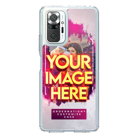 Xiaomi Redmi Note 10 Pro 4G Cover - Customized Case Series - Upload Your Photo - Multiple Case Types Available