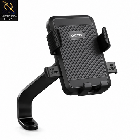 Universal Adjustable Bike Phone Holder Mount with 360° Rotation - OCTO Magna Hold - OC-MH006 -