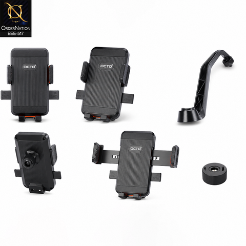 Universal Adjustable Bike Phone Holder Mount with 360° Rotation - OCTO Magna Hold - OC-MH006 -