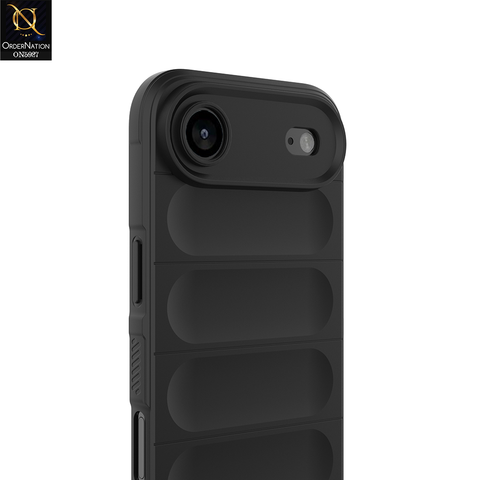 iPhone 17 Air Cover - Black -  New Flexible TPU Mobile Phone Back Cover Scratch Proof Phone Protective Case
