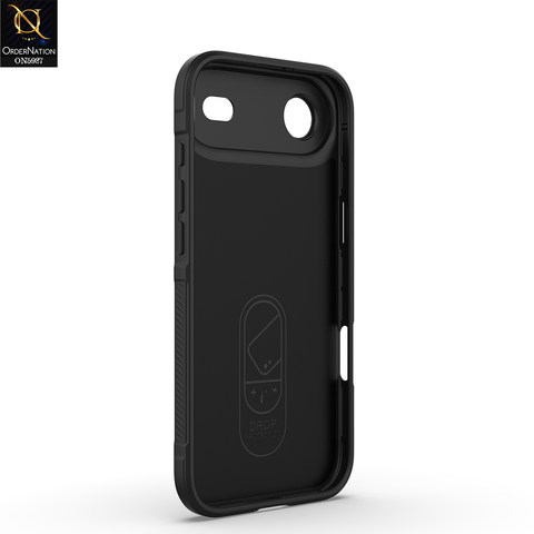 iPhone 17 Air Cover - Black -  New Flexible TPU Mobile Phone Back Cover Scratch Proof Phone Protective Case