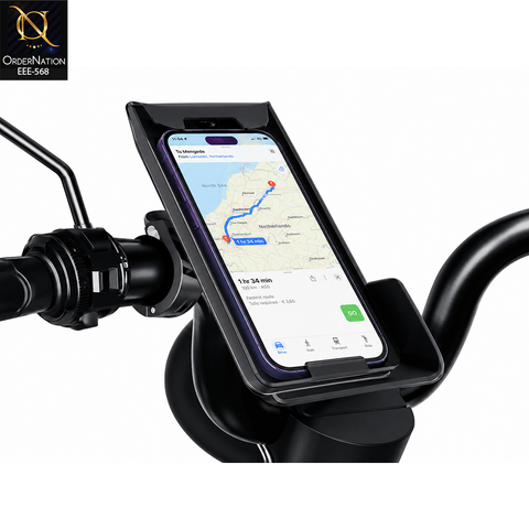 Waterproof Phone Mount for Bike & Motorcycle Universal 4–7.2 Inch Holder