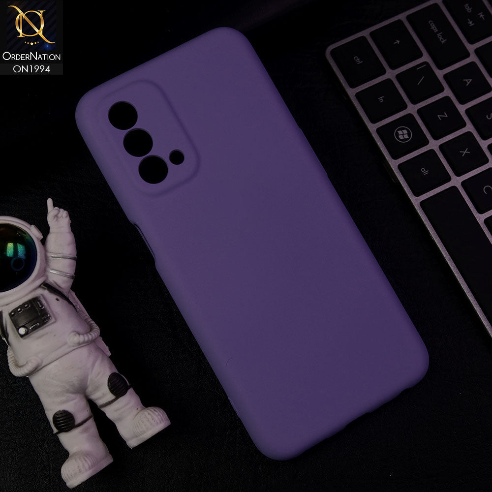 OnePlus Nord N200 5G Cover - Light Purple - Matte Shockproof Sillica Gel Soft Case