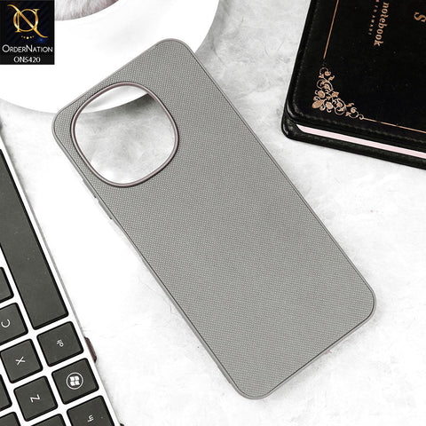 Tecno Pop 9 Cover - Gray - New Dotted Leather Texture Soft Borders Case