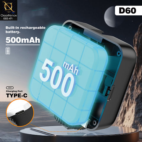Plokama D60 Mini LED Video Light – Portable Pocket Photography & Vlog Fill Light