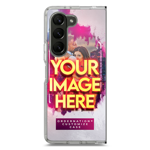 Samsung Galaxy Z Fold 5 5G  Cover - Customized Case Series - Upload Your Photo - Multiple Case Types Available