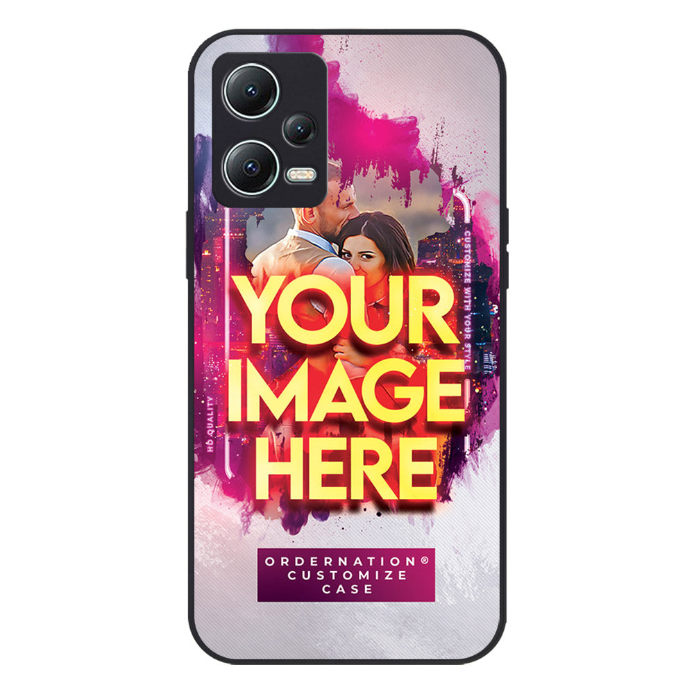 Xiaomi Redmi Note 12 5G Cover - Customized Case Series - Upload Your Photo - Multiple Case Types Available