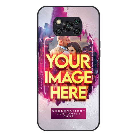 Xiaomi Poco X3 NFC Cover - Customized Case Series - Upload Your Photo - Multiple Case Types Available