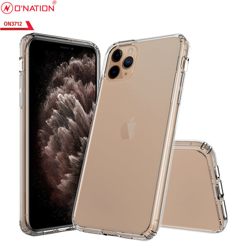 iPhone 11 Pro Cover  - ONation Crystal Series - Premium Quality Clear Case No Yellowing Back With Smart Shockproof Cushions