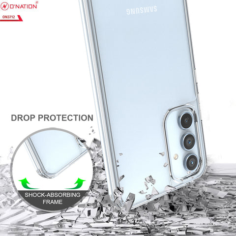 Samsung Galaxy A54 Cover  - ONation Crystal Series - Premium Quality Clear Case No Yellowing Back With Smart Shockproof Cushions