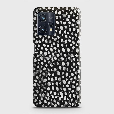 Realme V25  Cover - Bold Dots Series - Matte Finish - Snap On Hard Case with LifeTime Colors Guarantee