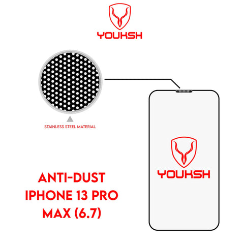 iPhone 13 Pro Protector - Transparent - Matte Glass Protector (Anti Dust)
