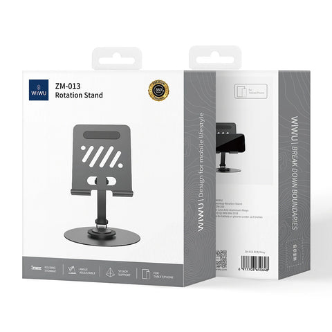 WiWU ZM-013 Desktop Rotation Stand - Black