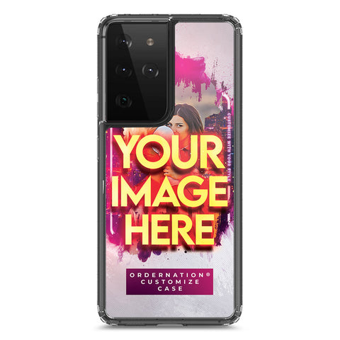 Samsung Galaxy S21 Ultra 5G Cover - Customized Case Series - Upload Your Photo - Multiple Case Types Available