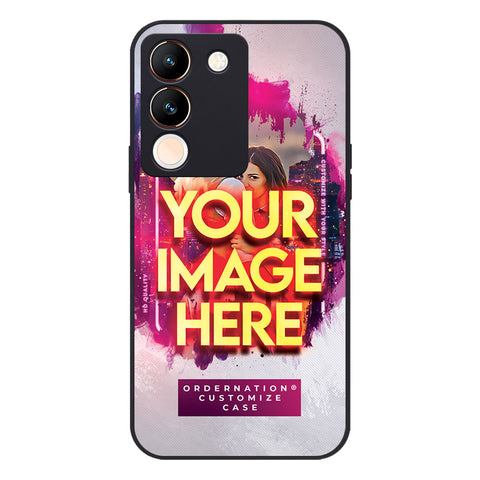 vivo V29e Cover - Customized Case Series - Upload Your Photo - Multiple Case Types Available