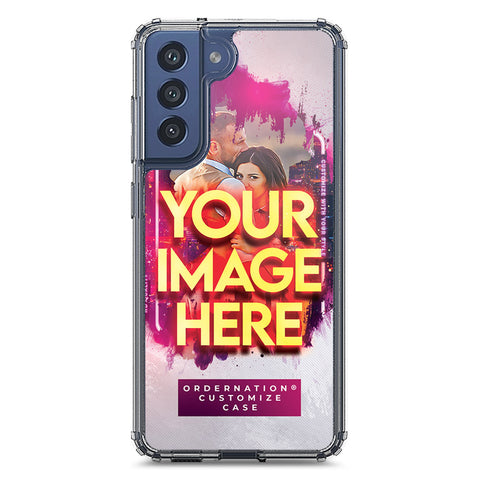 Samsung Galaxy S21 FE 5G Cover - Customized Case Series - Upload Your Photo - Multiple Case Types Available