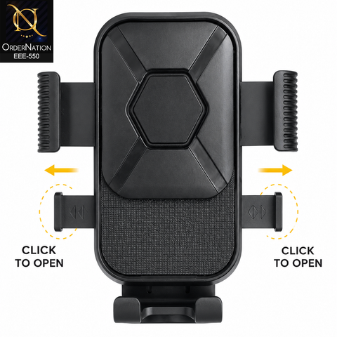 S5091E 360° Universal Car Air Vent Mobile Phone Holder | ABS Adjustable Smartphone Mount