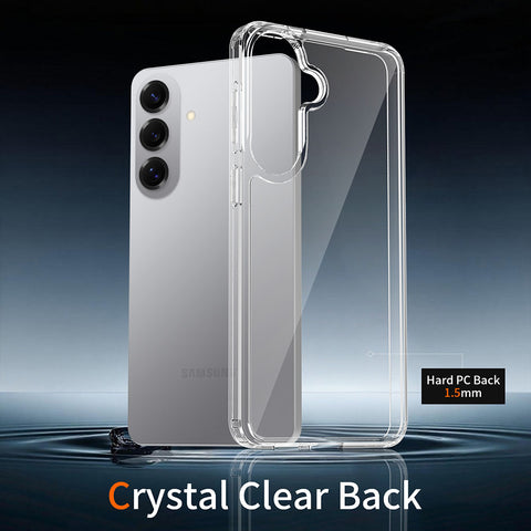 Samsung Galaxy S26 Plus Cover  - ONation Crystal Series - Premium Quality Clear Case No Yellowing Back With Smart Shockproof Cushions