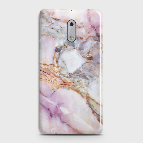 Nokia 6 - Violet Sky Marble Trendy Printed Hard Case