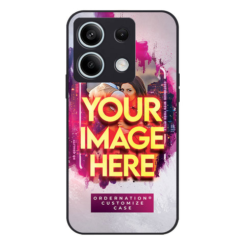 Xiaomi Redmi Note 13 Cover - Customized Case Series - Upload Your Photo - Multiple Case Types Available