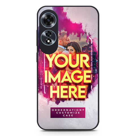 Oppo A60 Cover - Customized Case Series - Upload Your Photo - Multiple Case Types Available
