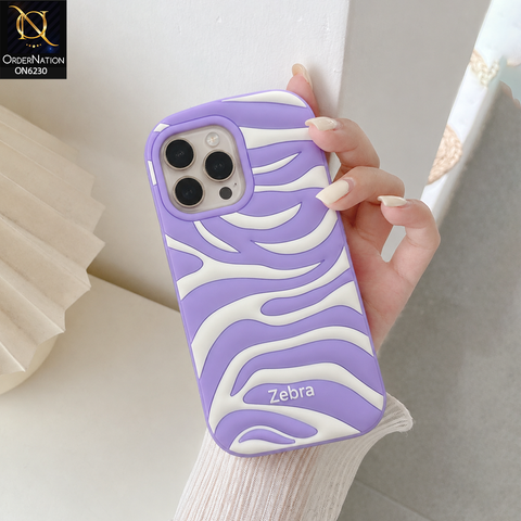 iPhone 14 Pro Max Cover - Purple - New Minimalist Wave Silicone Case