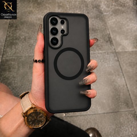 Samsung Galaxy S25 Ultra Cover - Black - Premium HENKS Protective Phone Case with Shockproof Bumper, Raised Camera Protection & Secure Ring Design