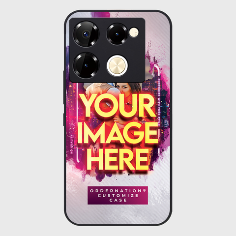 Infinix Note 40 Pro Cover - Customized Case Series - Upload Your Photo - Multiple Case Types Available