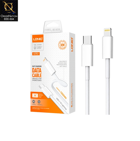 LDNIO LC901I 1M 30W USB-C to Lightning Fast Charging Cable