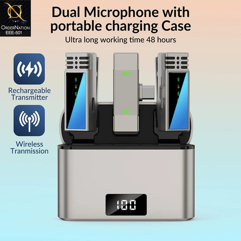 Jmary MW-15 2.4G Wireless Microphone for Mobile Type-C with 2 Years Extended Warranty
