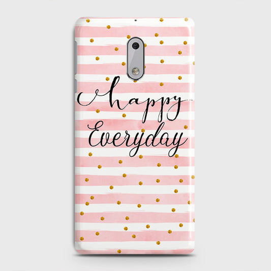 Nokia 6 - Trendy Happy Everyday Printed Hard Case With Life Time Colors Guarantee