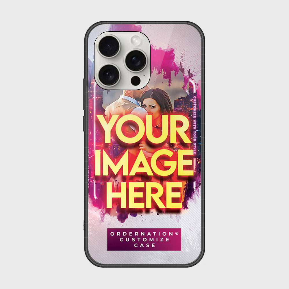 iPhone 16 Pro Max  - Customized Case Series - Upload Your Photo - Multiple Case Types Available
