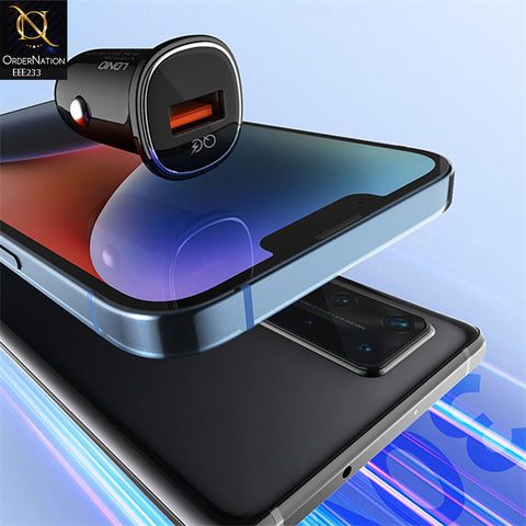 LDNIO C105 30W PD Super Fast Car charger – Black